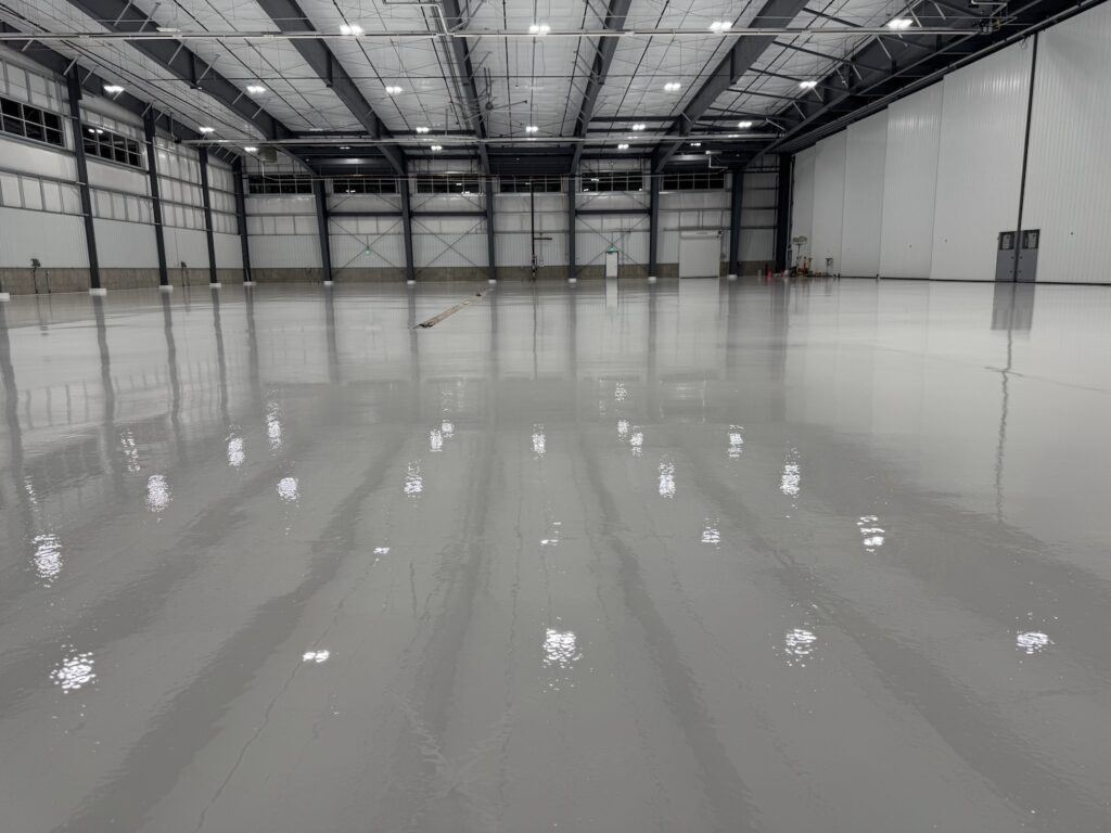 Aircraft Hangar Floor Coating — Peckham Coatings